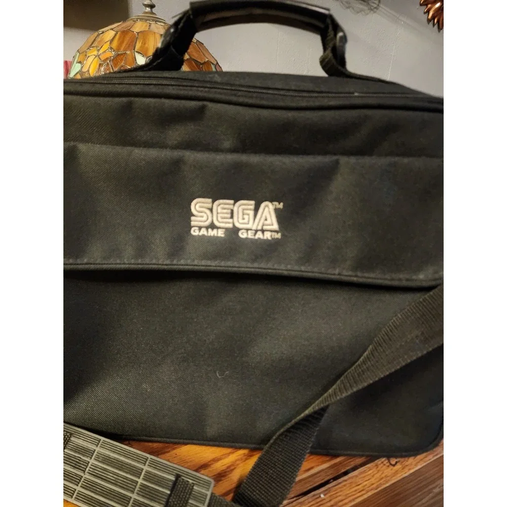 Vintage Official Sega Game Gear Deluxe Carrying Case‎ Messenger Bag, Rare OEM